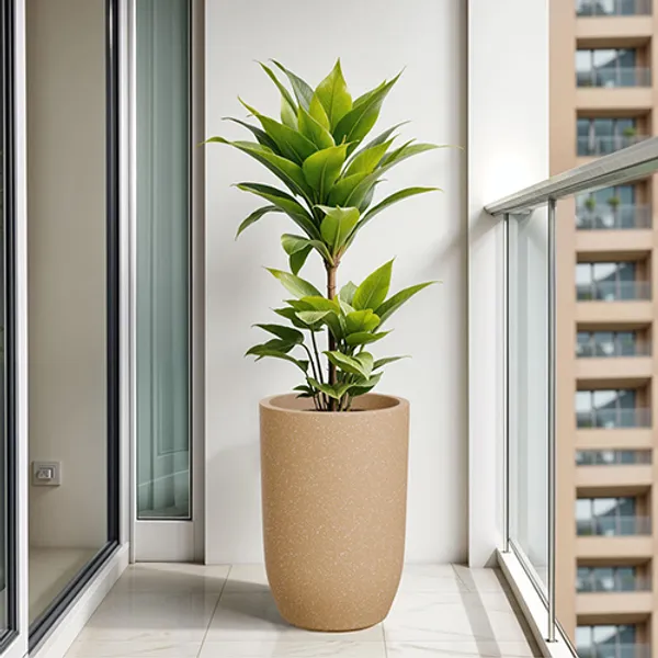 White__Polymer_Plastic_Planter_For_Home_Decor,Plantation_And_Decorative_Item