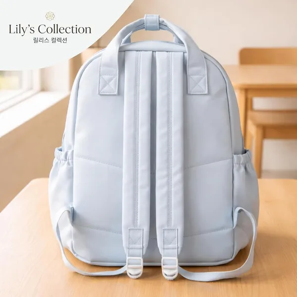 Sky_Blue_Polyester_Backpack_For_Women