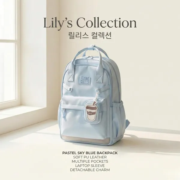 Sky_Blue_Polyester_Backpack_For_Women