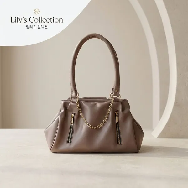 Mocha_Taupe_Pu_Leather_Shoulder_Bag_For_Women