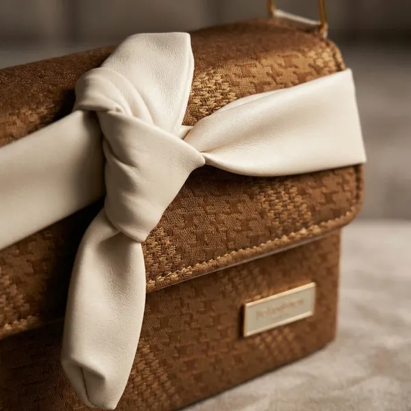 Brown_Textured_Bow_Detail_Crossbody_Handbag_for_Women