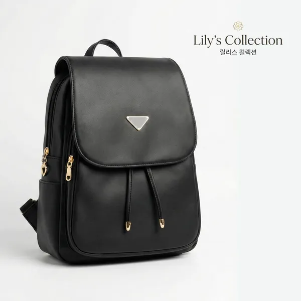 Midnight_Obsidian_Black_And_Blush_Pink_Pu_Leather_Backpack_For_Women_(Pack_Of_2)