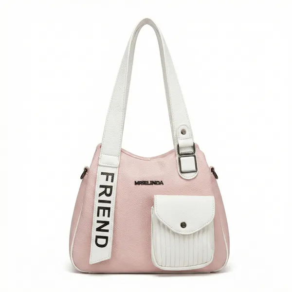 Blush_Pink_Pu_Leather_Handbag_For_Women