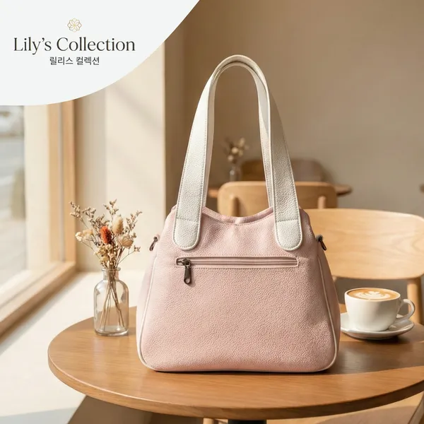 Blush_Pink_Pu_Leather_Handbag_For_Women
