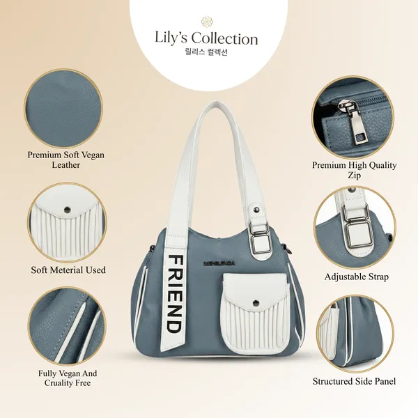 Cloud_Blue_&_Ivory_Cream_Pu_Leather_Shoulder_Bag_For_Women