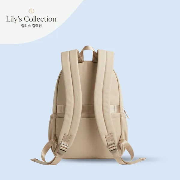Cloud_Beige_And_Ivory_Cream_Polyester_Pu_Leather_Backpack_For_Women_(Pack_Of_2)
