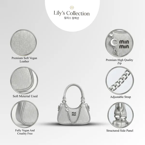 Lunar_Silver_And_Ivory_Beige_Pu_Leather_Mini_Chain_Bag_For_Women_(Pack_Of_2)
