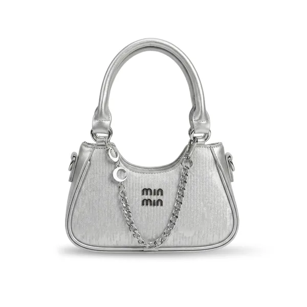 Lunar_Silver_And_Ivory_Beige_Pu_Leather_Mini_Chain_Bag_For_Women_(Pack_Of_2)