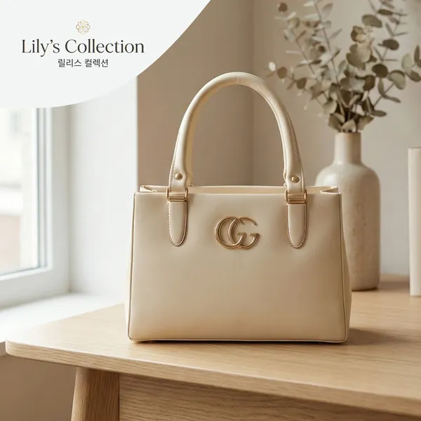 Ivory_Cream_Pu_Leather_Handbag_For_Women
