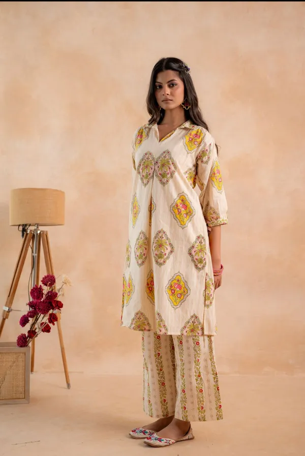 Heritage_print_kurta_and_pant_set