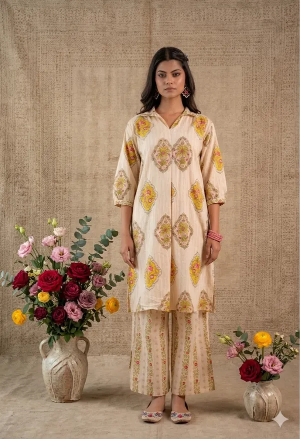 Heritage_print_kurta_and_pant_set