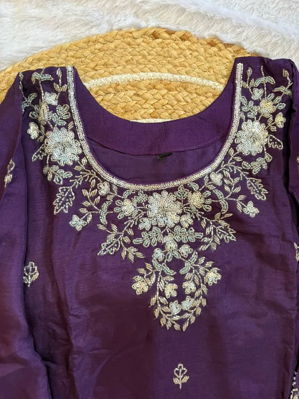 Indo_-_western_embroidery_sharara_suit_