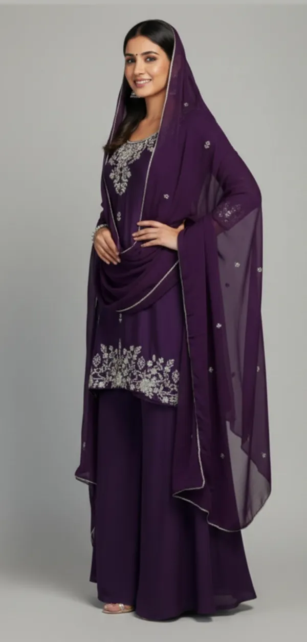 Indo_-_western_embroidery_sharara_suit_