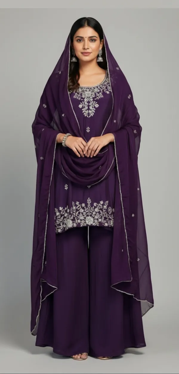 Indo_-_western_embroidery_sharara_suit_