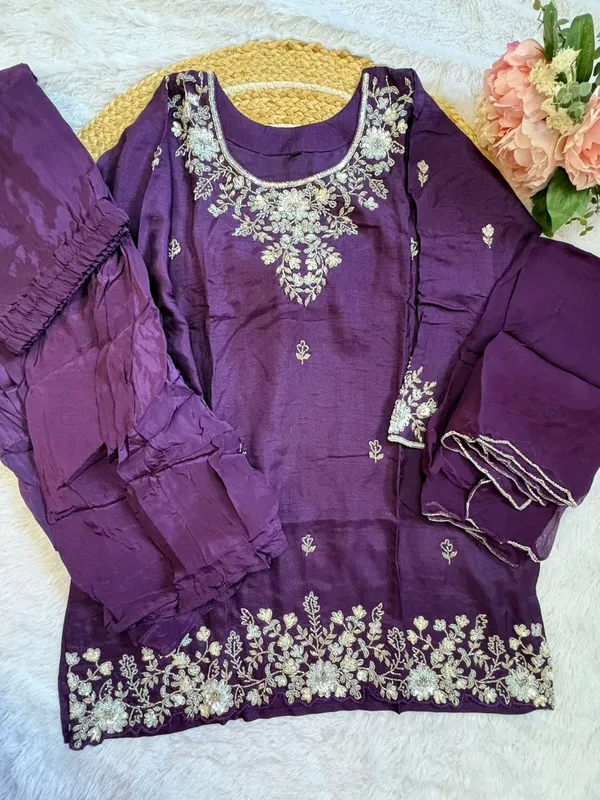 Indo_-_western_embroidery_sharara_suit_