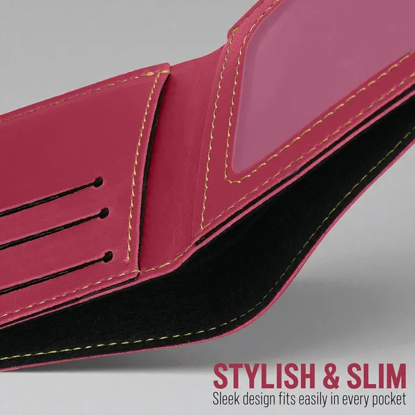 Red_Faux_Leahther_Premium_Wallet_For_Men