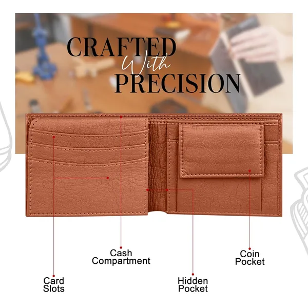Tan_Faux_Leahther_Premium_Wallet_For_Men