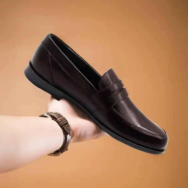 Brown,_Classic_Penny_Loafer,_for_Mens