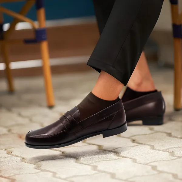 Brown,_Classic_Penny_Loafer,_for_Mens