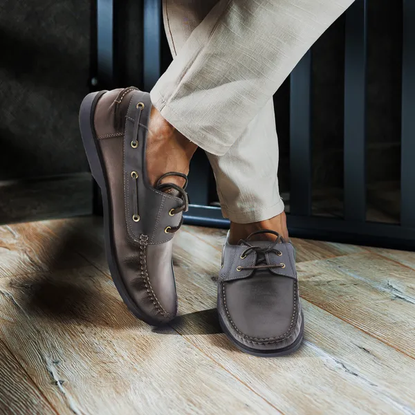 Cemented_Blake_Stiched_Navy/Burgundy_Boat_Shoe_For_Men