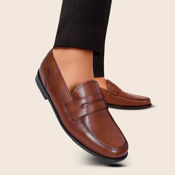 Tan,_Classic_Penny_Loafer,__Mens