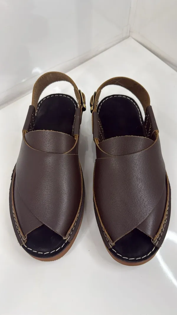 Brown_Genuine_Leather__Peshawari_Sandal_For_Men