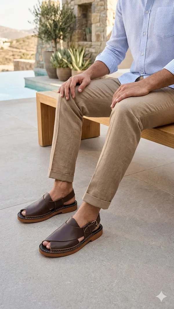 Brown_Genuine_Leather__Peshawari_Sandal_For_Men