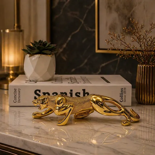 Golden_Predator_Panther_Decorative_Showpiece_Luxury_Home_Decor_Figurine
