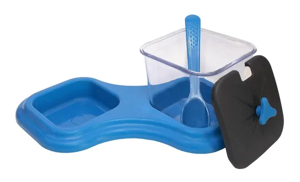 Blue_Dual_Container_Pet_Feeding_Station_With_Spoons_22Cm_Base