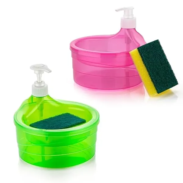 Green_2In1_Dish_Soap_Dispenser_With_Integrated_Sponge_Holder