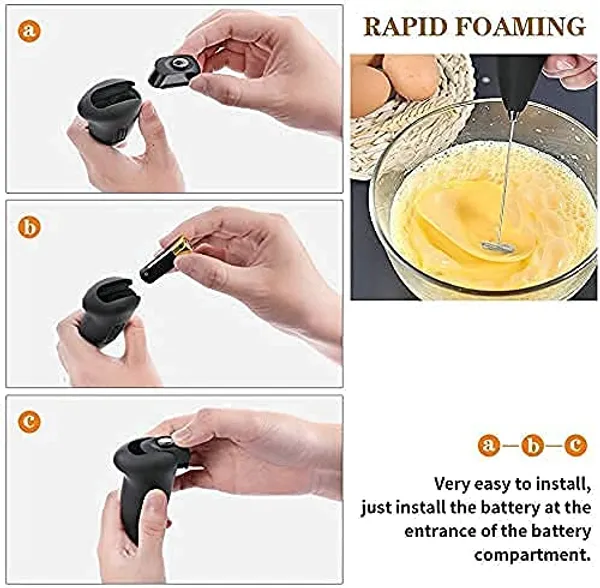 Black_Electric_Handheld_Milk_Frother_And_Coffee_Mixer
