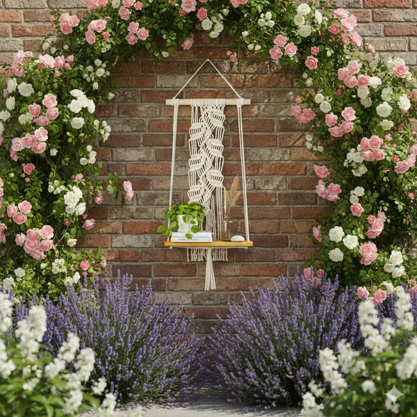 Natural_Cream_Macrame_Wall_Hanging_Shelf_With_Plant_Holder