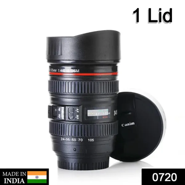 Black_Camera_Lens_Shaped_Stainless_Steel_Travel_Mug_With_Lid