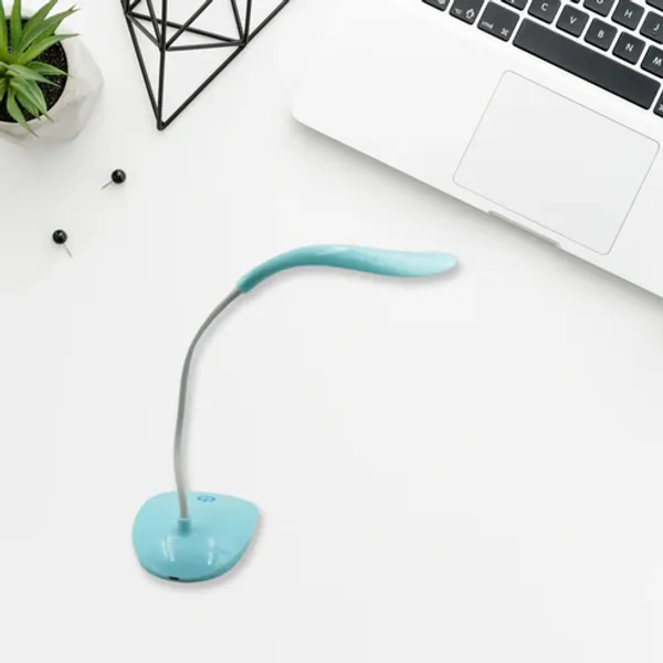 Blue_Rechargeable_Flexible_Led_Desk_Lamp_With_Touch_Control