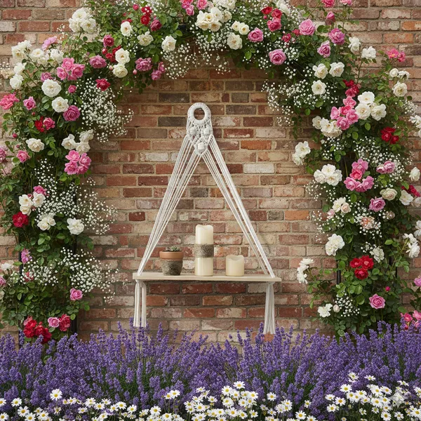 Multicolor_Macrame_Hanging_Wall_Shelf_With_Wooden_Board