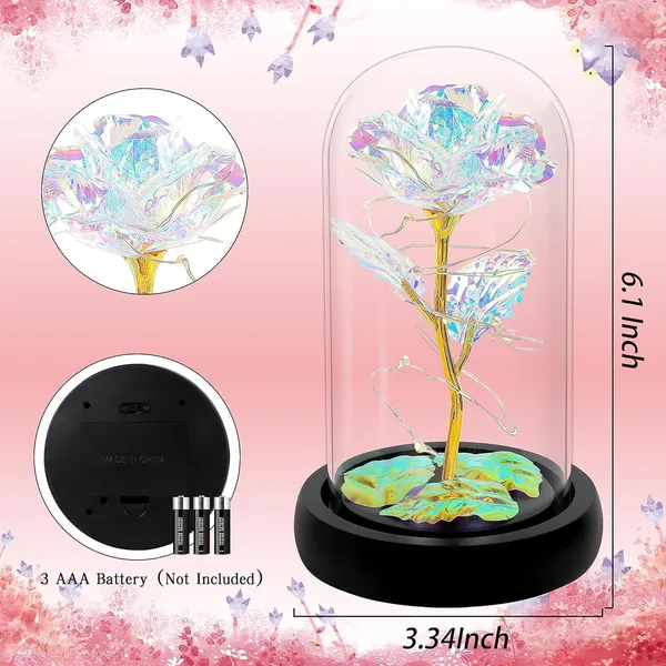 Purple_Enchanted_Galaxy_Rose_With_Golden_Butterfly_Led_Dome_Light