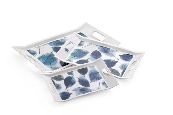 White_Transparent_Serving_Tray_Set_With_Leaf_Design_Set_Of_3_Nested_Trays_With_Handles
