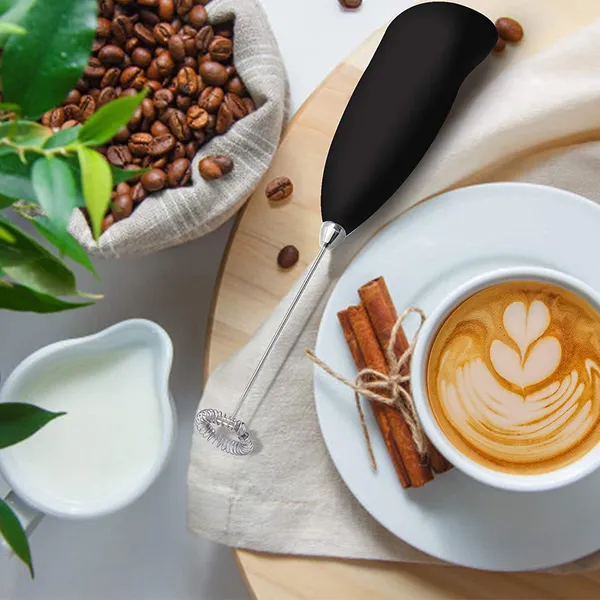 Black_Electric_Handheld_Milk_Frother_And_Coffee_Mixer