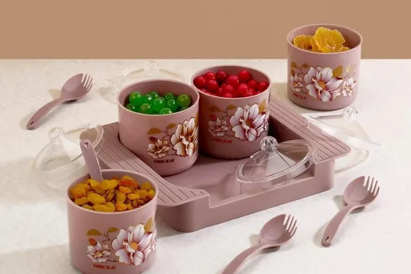Multicolor_4Piece_Ceramic_Condiment_Serving_Set_With_Tray_And_Spoons_Floral_Design