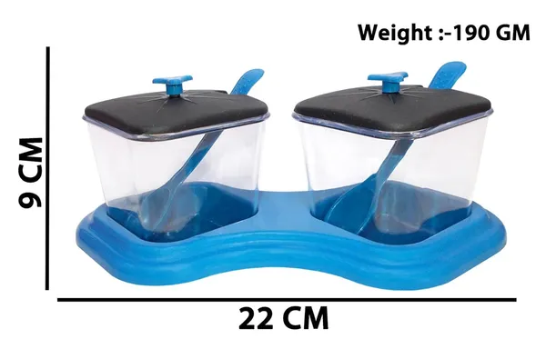 Blue_Dual_Container_Pet_Feeding_Station_With_Spoons_22Cm_Base