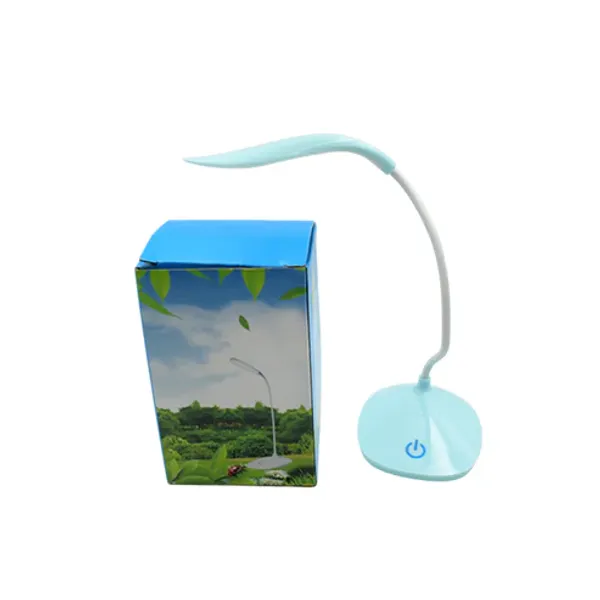 Blue_Rechargeable_Flexible_Led_Desk_Lamp_With_Touch_Control