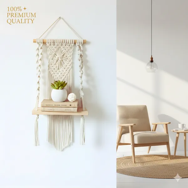 Off_White_Macrame_Wall_Hanging_Shelf_With_Plant_Holder