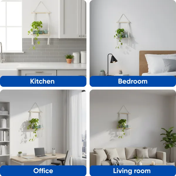 Beige_And_White_2-Tier_Wooden_Hanging_Wall_Shelf_With_Macram�_Rope
