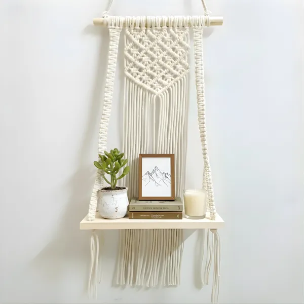 Off_White_Macrame_Hanging_Shelf_With_Wall_Decor