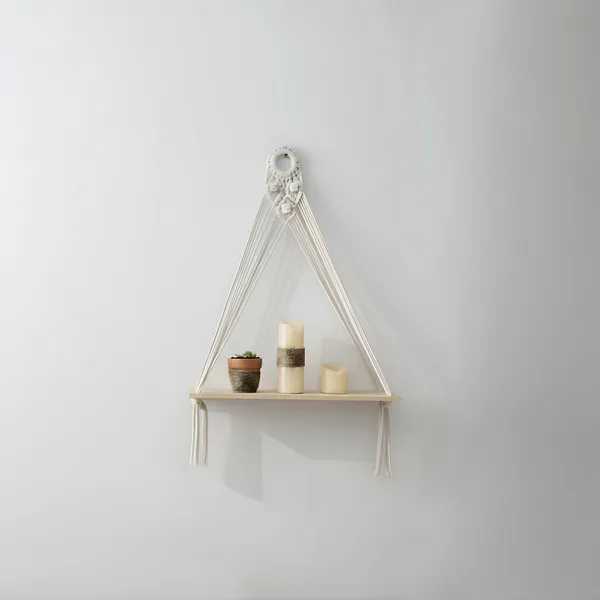Multicolor_Macrame_Hanging_Wall_Shelf_With_Wooden_Board