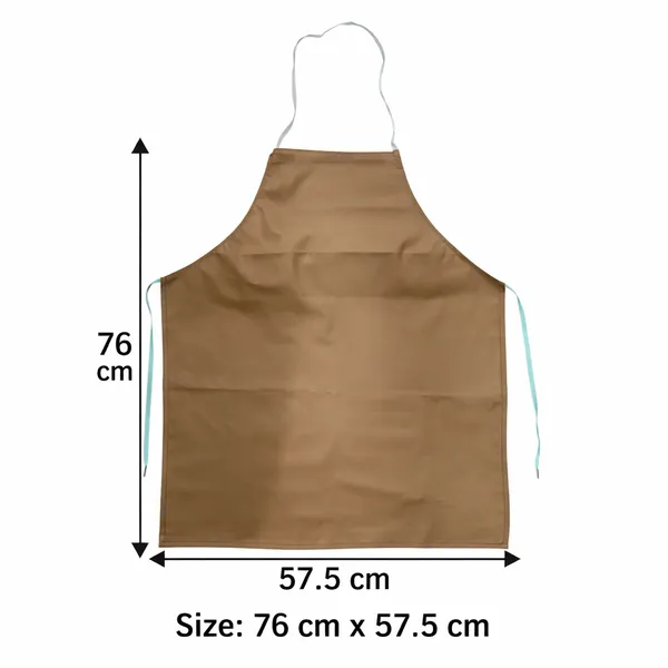 Brown_Professional_Kitchen_Apron_With_Halter_Neck_Design_76X57.5Cm