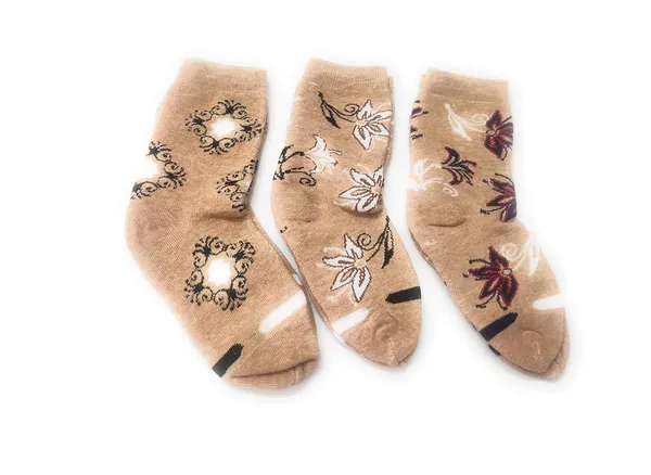 Beige_Premium_S_Woolen_Calf_Length_Thumb_Socks_For_Adults_(Pack_Of_3)