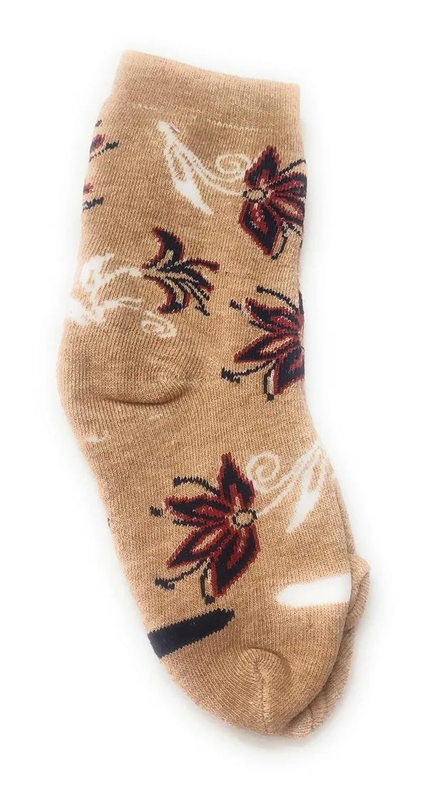 Beige_Premium_S_Woolen_Calf_Length_Thumb_Socks_For_Adults_(Pack_Of_3)
