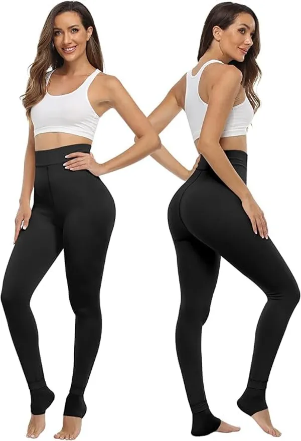 Black_Premium_Fleece_Leggings_For_Women
