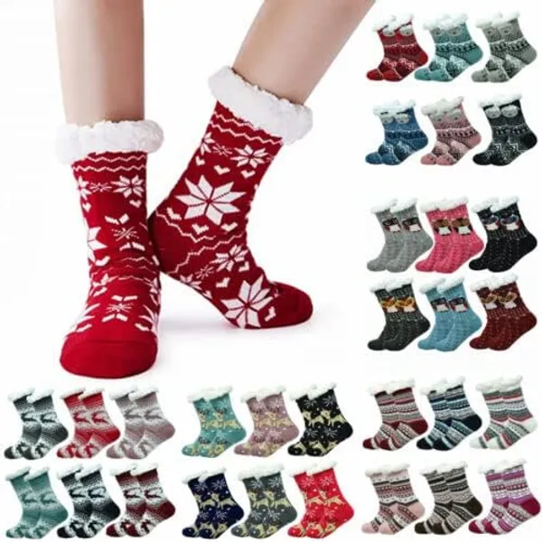 Sky_Blue_Premium_Fleece_Lined_Gripper_Socks_For_Adults